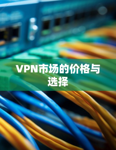 VPN市场的价格与选择