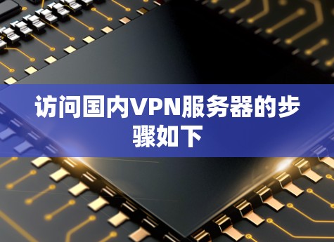 访问国内VPN服务器的步骤如下
