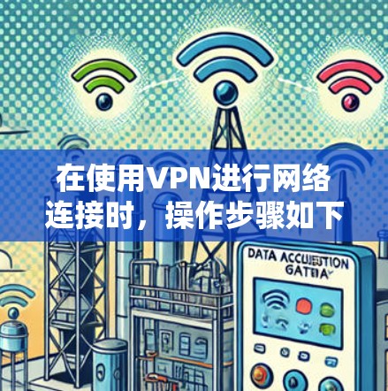在使用VPN进行网络连接时，操作步骤如下