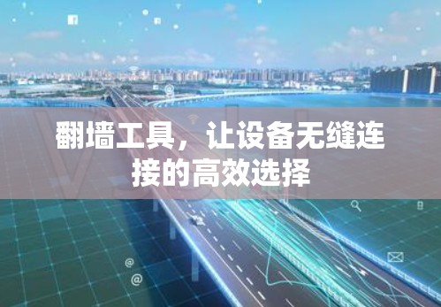翻墙工具，让设备无缝连接的高效选择