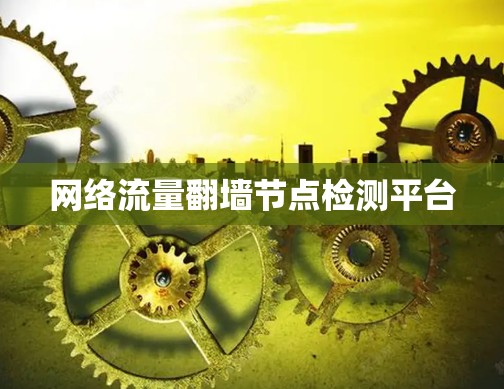 网络流量翻墙节点检测平台