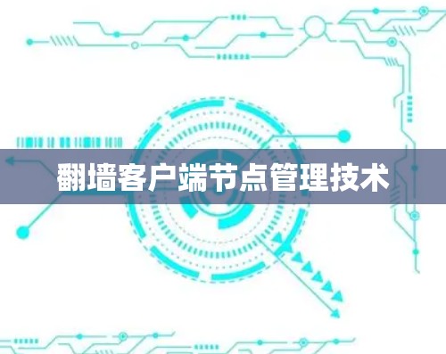 翻墙客户端节点管理技术