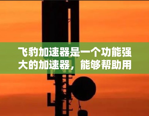 飞豹加速器是一个功能强大的加速器，能够帮助用户在手机上提升下载速度和应用体验。以下是对飞豹加速器的总结和使用指南