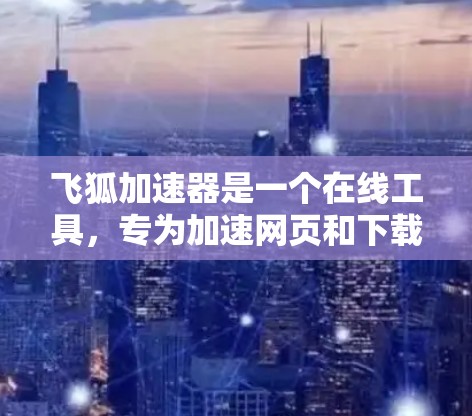 飞狐加速器是一个在线工具，专为加速网页和下载提供服务。以下是详细的使用步骤和注意事项