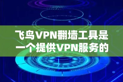 飞鸟VPN翻墙工具是一个提供VPN服务的工具,通过翻墙连接用户所在网站与飞鸟服务器,用户在线浏览或下载内容。以下是对该工具的分析和建议 飞鸟VPN翻墙工具是一个提供VPN服务的工具,通过翻墙连接用户所在网站与飞鸟服务器,用户在线浏览或下载内容。以下是对该工具的分析和建议