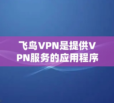 飞鸟VPN是提供VPN服务的应用程序，其官方下载方式主要通过官方网站或官方应用商店获取。以下是具体的下载和安装指南
