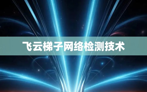飞云梯子网络检测技术 飞云梯子网络检测技术