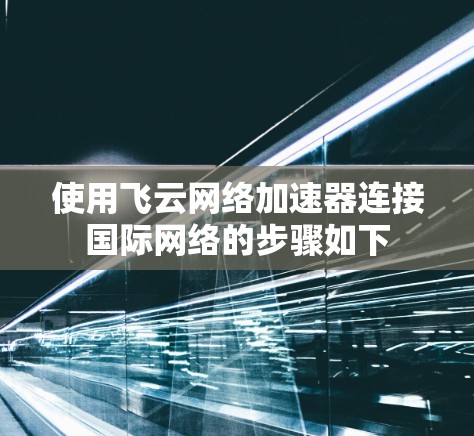 使用飞云网络加速器连接国际网络的步骤如下 使用飞云网络加速器连接国际网络的步骤如下