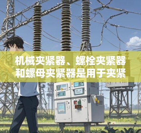 机械夹紧器、螺栓夹紧器和螺母夹紧器是用于夹紧或固定连接部分的工具，它们在不同的情况下有不同的用途和类型。以下是它们的详细介绍