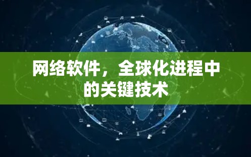 网络软件，全球化进程中的关键技术