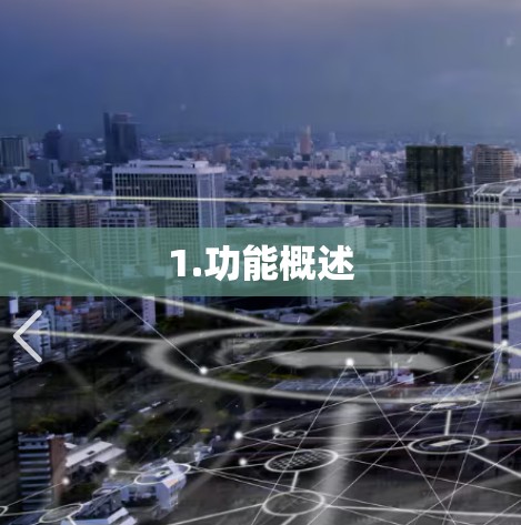 1.功能概述 1.功能概述