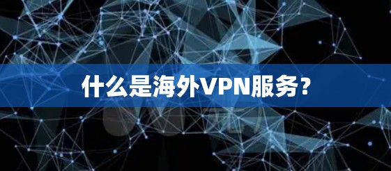 什么是海外VPN服务? 什么是海外VPN服务?