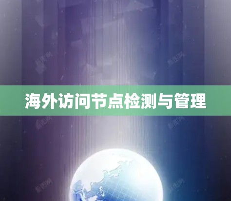 海外访问节点检测与管理